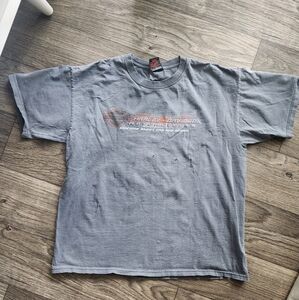 Harley Davidson Vintage Motorcycle Biker Tee T Shirt XL Niagara Falls 2003